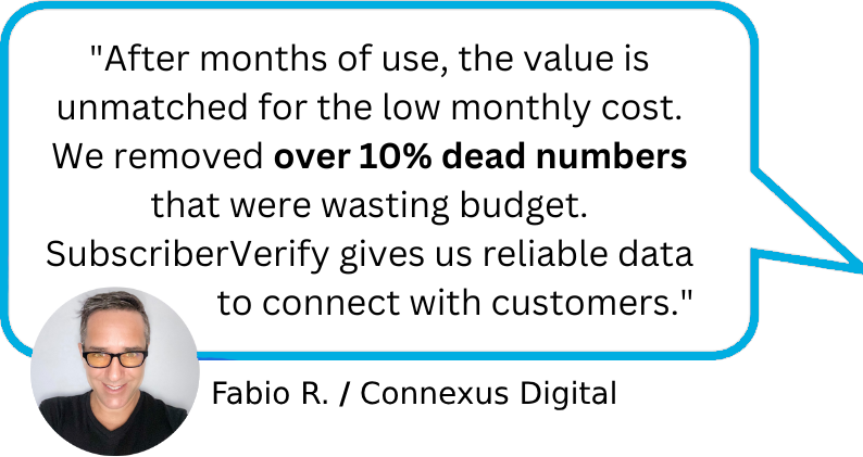 Fabio Testimonial-bubble blue